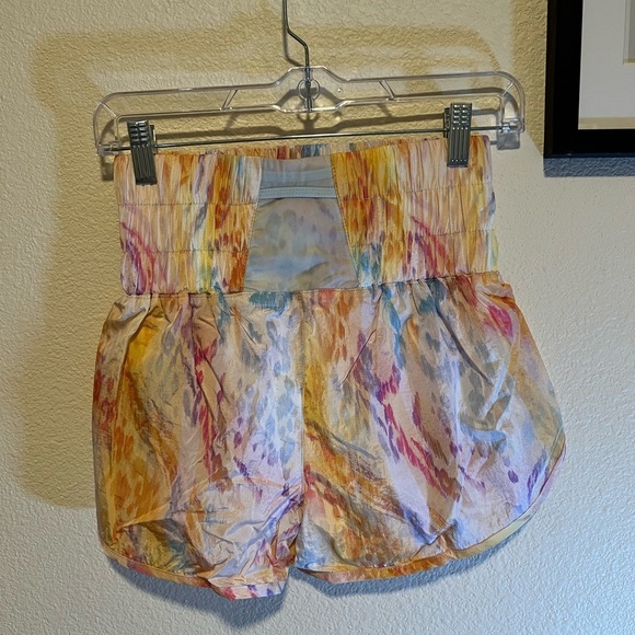 Free People Movement Vibrant High Waist Multicolor Shorts size XS - Picture 3 of 3